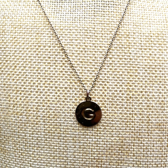 3/$30 KATE SPADE INITIAL G GOLD TONE NECKLACE